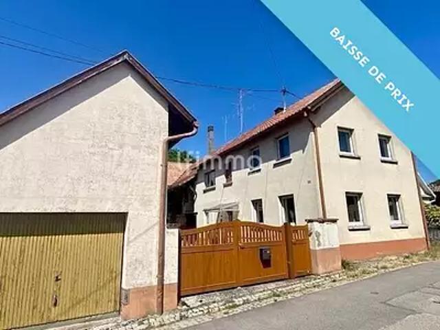 Gundershoffen 67110 Achat / Vente maison 5 pièces t5