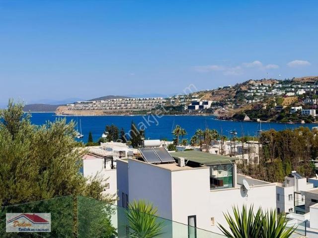 Gündoğan Küçükbük Site İçinde Deniz Manzaralı 3+1 Satılık Villa