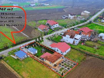Gündoğan/altındere 767 M2 Arsa 120m2 Müstakil Ev Satılık