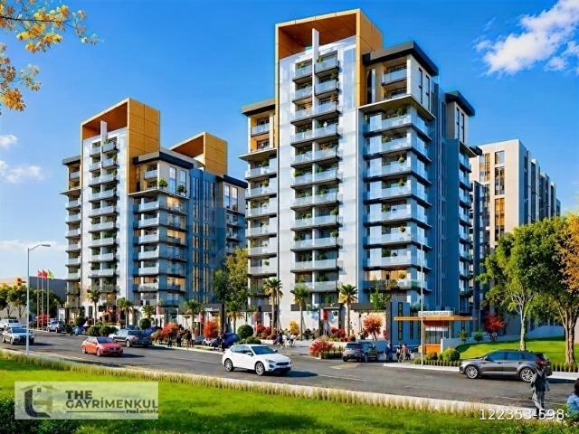 GÜNEŞBAHÇE EVLERİ SATILIK SIFIR 2+1 139 m2 PEYZAJ CEPHE DAİRE