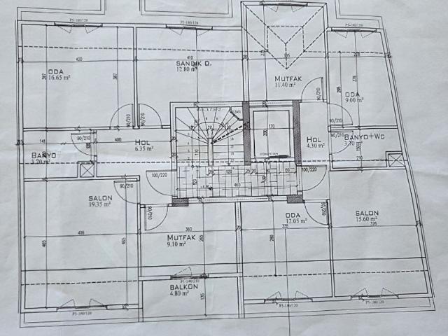 GÜNEŞLİ'de BELEDİYE YANI KENTSEL DÖNÜŞÜME GİRMİŞ 2+1 72 m2 4.KAT