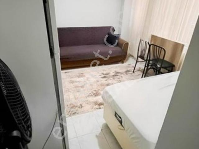 Güneykette Kiralık 1+0 Bahçeli Daire Eşyalı