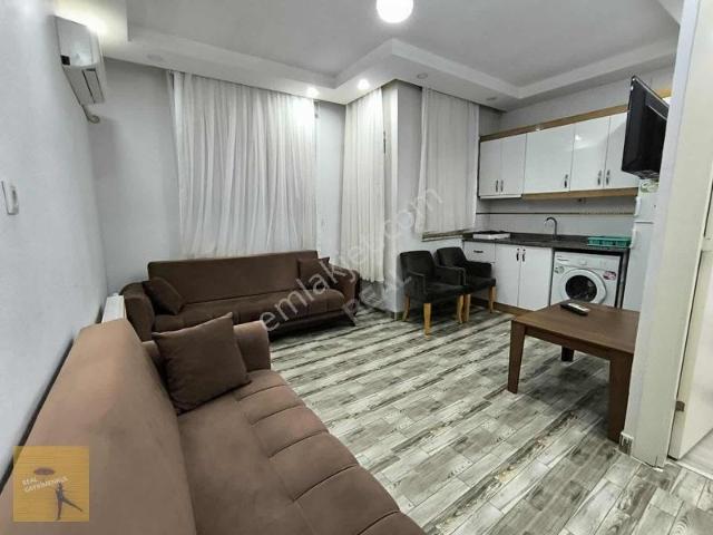 Güneykette Kiralık 1+1 Eşyalı Daire klimalı
