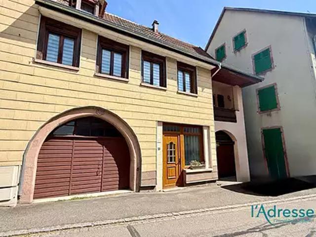 Gunsbach 68140 Achat / Vente maison 5 pièces t5 au dernier étage cave