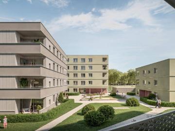 Gunskirchen: Das energiesparende Heiz u. Kühlsystem bietet angenehmste Wohnatmosphäre