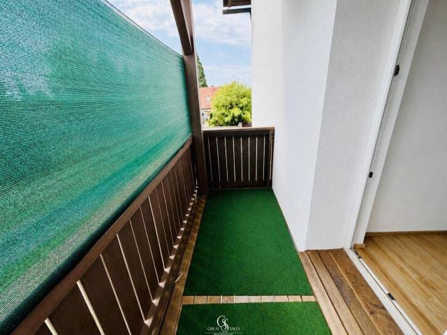 Günstige Kleinwohnung mit Balkon, Parkplatz & Gartennutzung