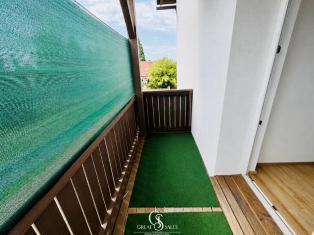 Günstige Kleinwohnung mit Balkon, Parkplatz & Gartennutzung
