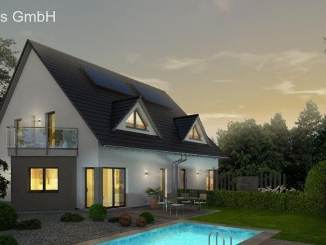 Günstiger bauen dank Doppelhaus! Mehr dazu unter 0172/2618341