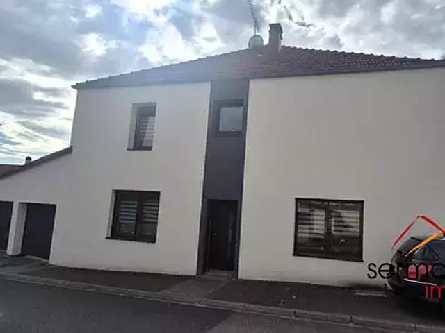 Guebenhouse 57510 Achat / Vente maison 7 pièces t7 terrasse garage