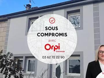 Guénange 57310 Achat / Vente maison 3 pièces t3 jardin terrasse