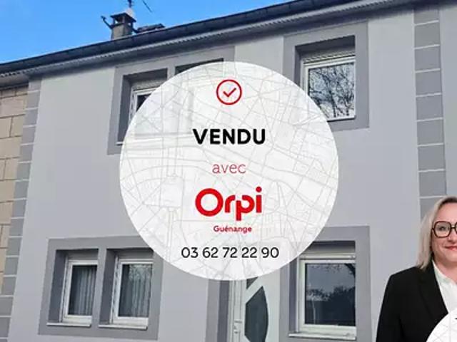 Guénange 57310 Achat / Vente maison 3 pièces t3 jardin terrasse