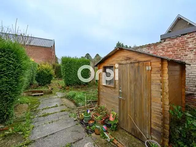 Guesnain 59287 Achat / Vente maison 3 pièces t3 jardin terrasse