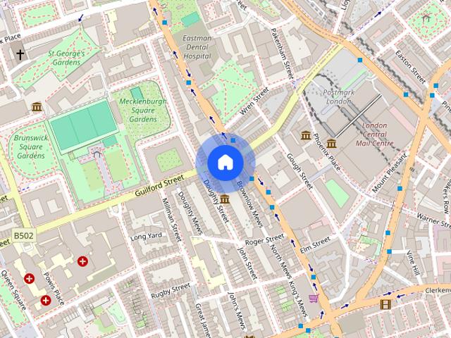 Guilford Street, Bloomsbury, WC1
