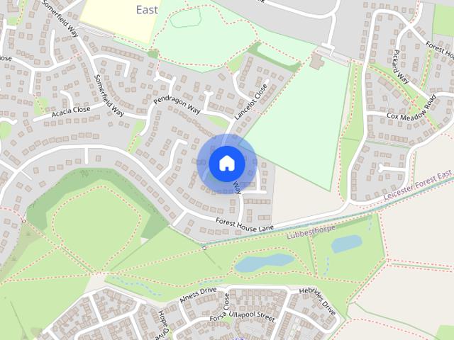 Guinevere Way, Leicester Forest East, LE3
