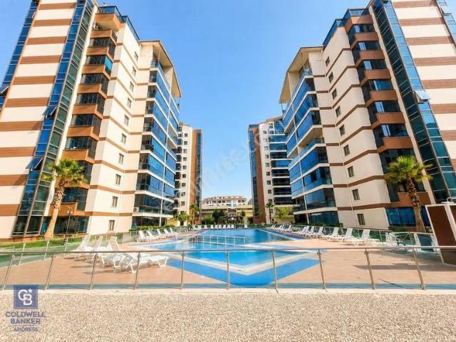 Güleç Teras Resıdenceda Havuz Manzaralı 3+1 Bahçe Katı Daire