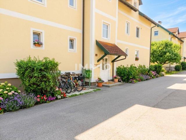 Gut aufgeteilte 3 Raum Wohnung 55m² Garten & Schwimmbiotop in Petzenkirchen/Breiteneich