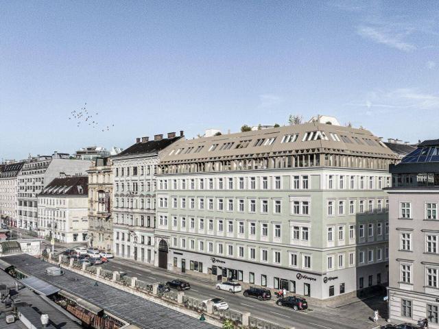 Gut aufgeteilter 2 Zimmer Erstbezug nähe Naschmarkt, 61 m² Wohnfläche + 5 m² Loggia