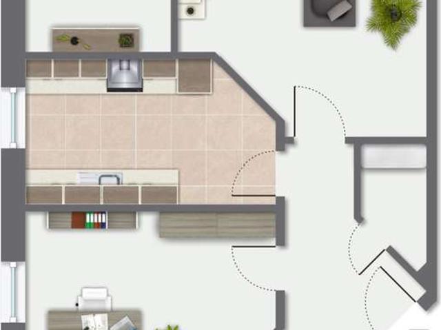 Gut geschnittene Wohnung mit Balkon und Carport Stellplatz in zentraler Lage von Paderborn!