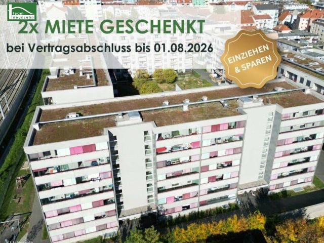Gut geschnittene 2 Zimmer Wohnung in zentraler Lage Ihr neues Zuhause am Eggenberger Gürtel!