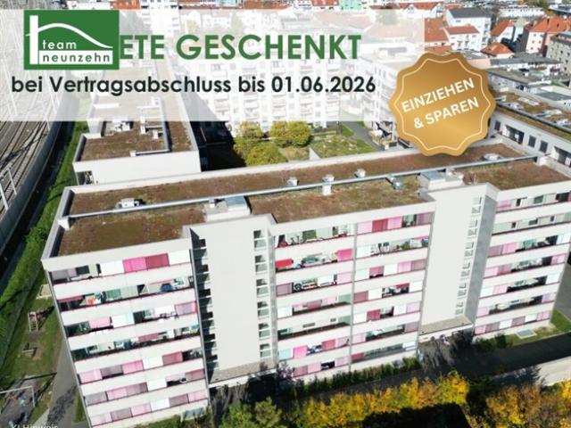 Gut geschnittene 2 Zimmer Wohnung in zentraler Lage Ihr neues Zuhause am Eggenberger Gürtel!