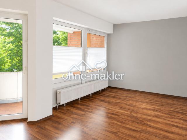 Gut geschnittene 2 Zimmer Wohnung mit Tiefgaragenstellplatz und Balkon in Hannover Davenstedt