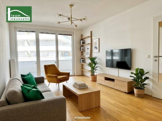 Gut geschnittene 2 Zimmer Wohnung mit weitläufigen Balkon Ihr neues Zuhause in der Green City!