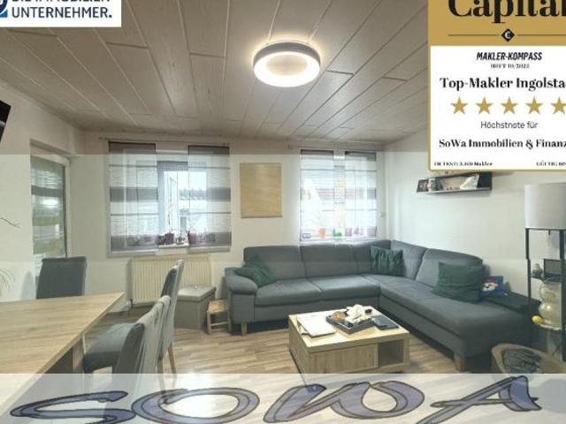 Gut geschnittene 3 Zimmer Erdgeschoss Wohnung mit Garten und Garage in Neuburg Ein Objekt von Ihrem Immobilienpartner SOWA Immobilien und Finanzen