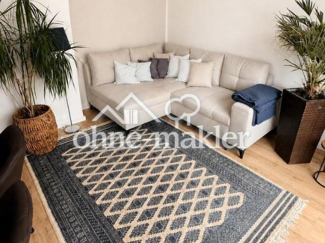 Gut geschnittene 3 Zimmer Wohnung mit Balkon, Gartenmitbenutzung & Garage in Bad Vilbel“