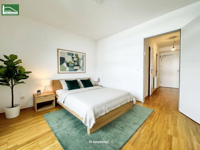 Gut geschnittene 3 Zimmer Wohnung mit weitläufigen Balkon Ihr neues Zuhause in der Green City!