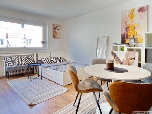 Gut möbliertes Apartment im Stadtteil Pempelfort