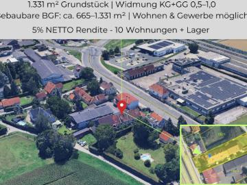 Gute Lage Triesterstraße! Zinshaus mit 10 Wohnungen + Lager | 549 m² vermietet | ca. 3.300 Netto/Monat