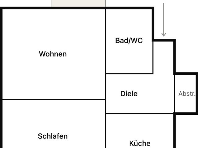 • Guter Schnitt, gute Lage, freie Gestaltung: Wohnung in Oldenburg Nadorst