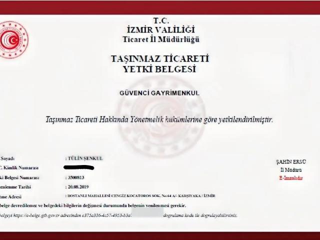 Güvenci'den Gaziemir Sarnıç'ta Eşyalı,sıfır 1+1,kiralık Daire