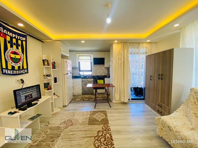GÜVEN'DEN CADDEYE YAKIN KOMBİLİ,CAM BALKONLU ÖN CEPHE 1+1 DAİRE