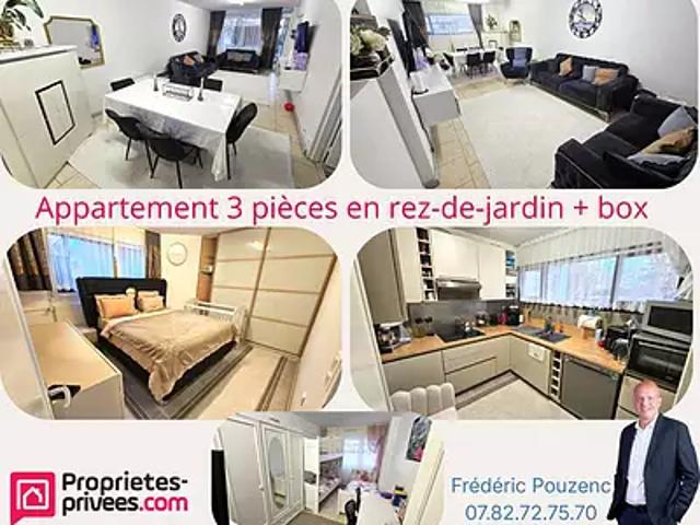 Guyancourt 78280 Achat / Vente appartement 3 pièces t3 jardin