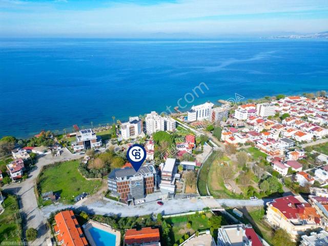 Güzelçamlı Plajına 150 Metre! Deniz Manzaralı Satılık 1+1 Daire