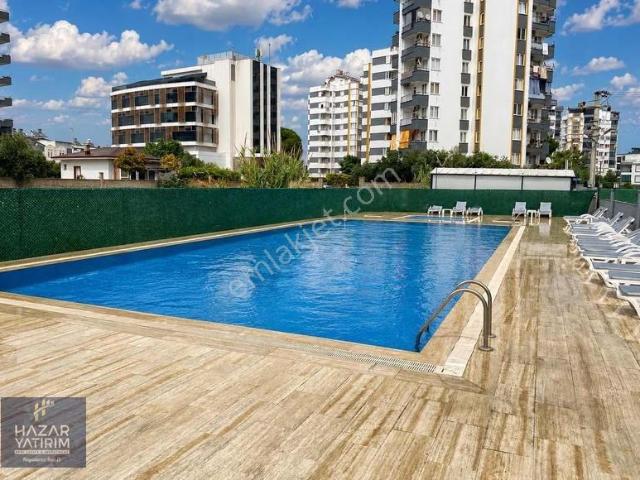 Güzelobada Havuzlu Sitede 1+1 Bahçe Katı