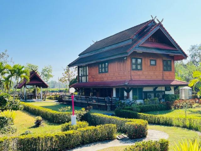 ให้เช่าบ้าน 2 หลัง พร้อมที่ดินเกือบ 3 ไร่ แถมสระว่ายน้ำขนาดใหญ่ อ.สันกำแพง จ.เชียงใหม่