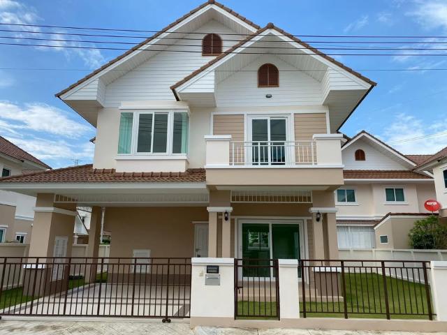 ให้เช่าบ้านเดี่ยว 2 ชั้น ในโครงการคุณภาพ ใกล้ตลาดอุ๊ยทา #สันกำแพง เพียง 26,000 บาท/เดือน #ASP H0778