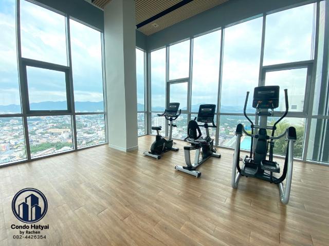 ให้เช่า Escent condo Hatyai 1 ห้องนอน ชั้น 19 ขนาด 28 ตร.ม. ตกแต่งพร้อมอยู่ ราคา 11,000 บาท