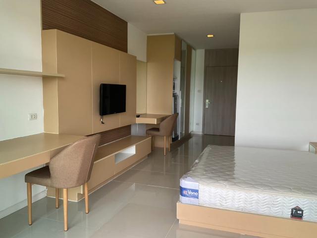 ห้เช่าคอนโด แลนด์มาร์ค เรสซิเดนซ์ เอแบค บางนา Landmark Residence ABAC Bangna สวย ครบ ถูก วิวโล่งต้นไม้ทุ่งญ้าสบายตา