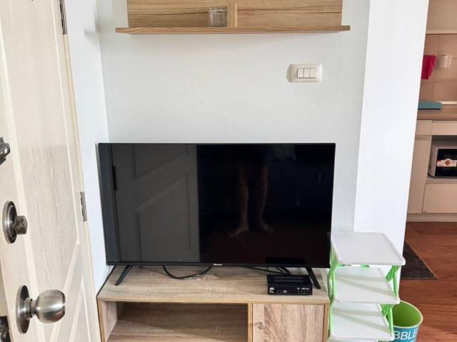 ให้เช่า คอนโด ลุมพินี นิด้า เสรีไทย เฟส1 เฟอร์ ค.ไฟฟ้าครบ + TV + แอร์ + ค.ซักผ้า พิเศษเพียง 6,899/เดือน