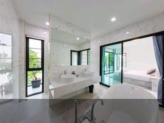ให้เช่า Pool Villa 2 ชั้น พร้อมสระว่ายน้ำส่วนตัว ทำเลโรงเรียนวารีเชียงใหม่อินเตอร์ #A6 V0009