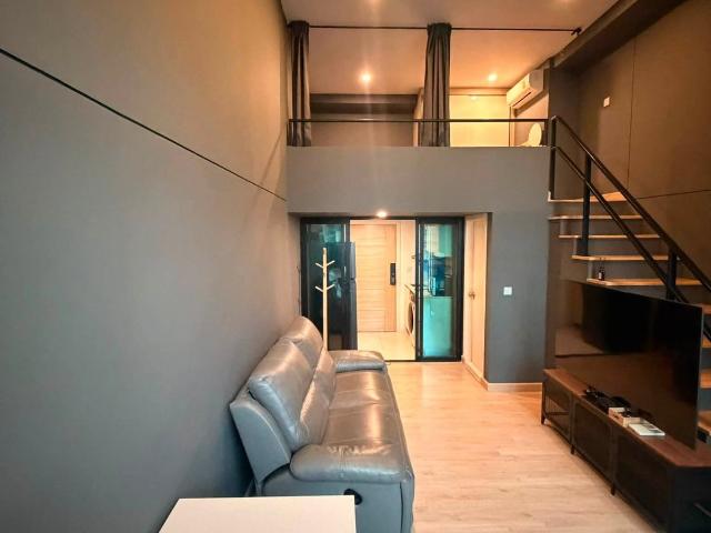 ให้เช่าKnightbridge Tiwanon Duplex 40ตรม. ชั้น16 Line:@hac55