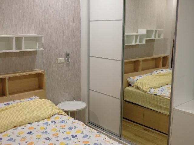 ห้องที่อยู่แล้วรู้สึกอบอุ่น สบายใจ ขายคอนโด 1 ห้องนอน เฟอร์นิเจอร์ครบ พร้อมเข้าอยู่ ใกล้ มอเตอร์เวย์ M6, รพ.กรุงเทพ และเดอะมอลล์โคราชเพียง 5 นาที