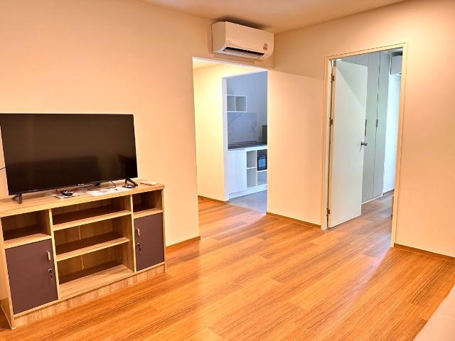 ห้องใหม่ แกะกล่อง กั้นห้องนอน ลุมพินี คอนโด ทาวน์ เอกชัย 48 ห้องใหม่