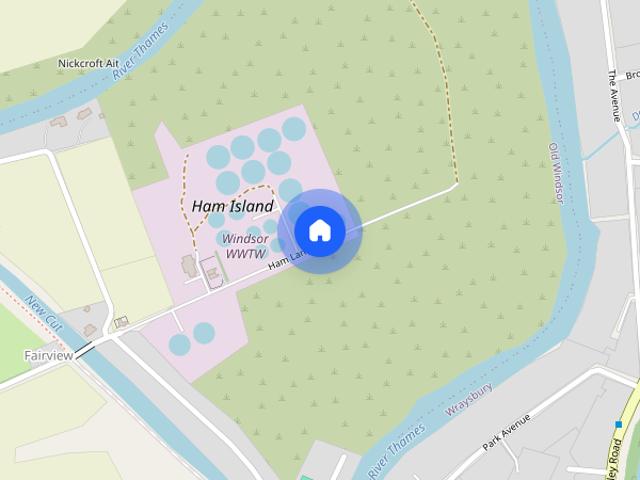 Ham Island, Old Windsor, Windsor, Berkshire SL4