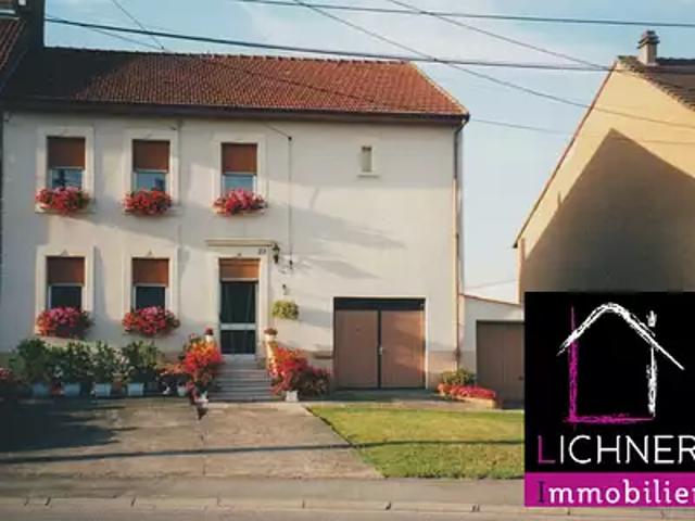 Ham sous Varsberg 57880 Achat / Vente maison 8 pièces t8 parking