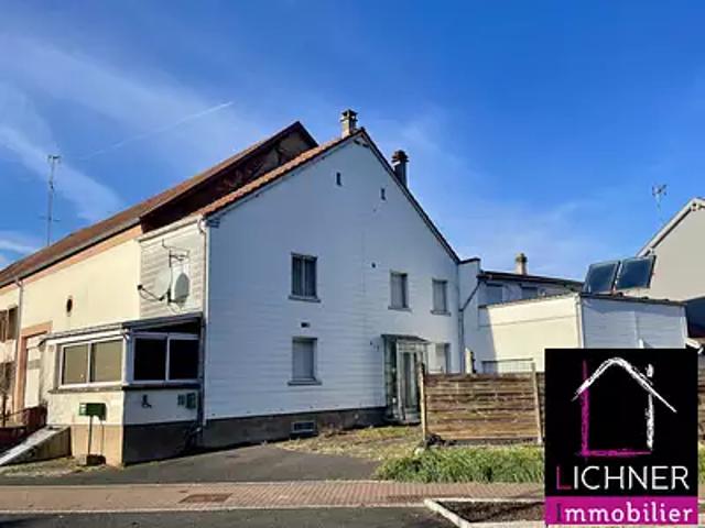 Hambach 57910 Achat / Vente maison 6 pièces t6 terrasse parking