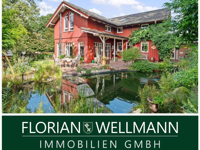 Hambergen | Ein Zuhause zum Verlieben – Schwedencharme, Traumgarten & Platz für Pferde am Haus